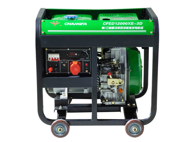 open frame diesel generator